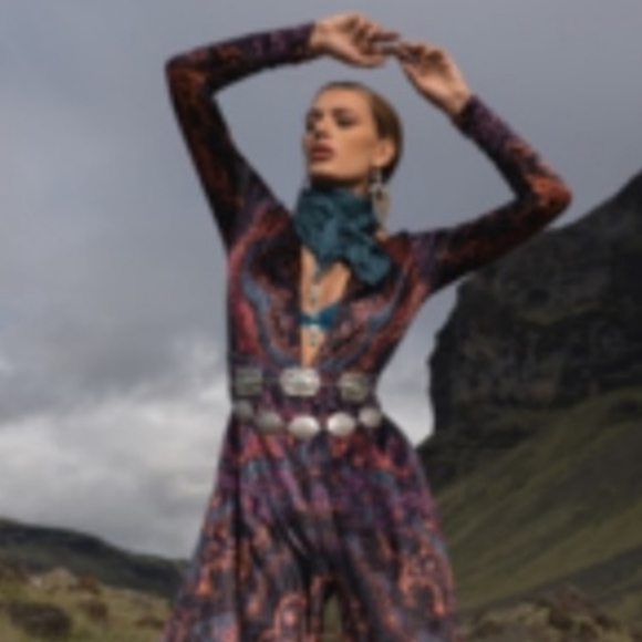 Free People Giselle Velvet Jumpsuit - Picture 16 of 16